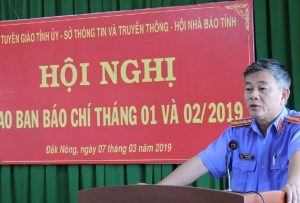 Ông Phan Thanh Hải - Phó viện trưởng Viện KSND tỉnh Đắk Nông