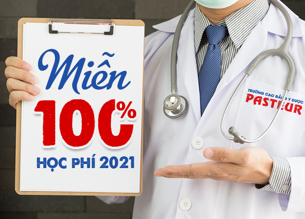 Trường Cao đẳng Y Dược Pasteur miễn 100% học phí Cao đẳng Y Dược HCM năm 2021